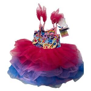 Posh Peanut x Lisa Frank Panda Painter Tutu Dress Little Girl 3T 4T New with Tag